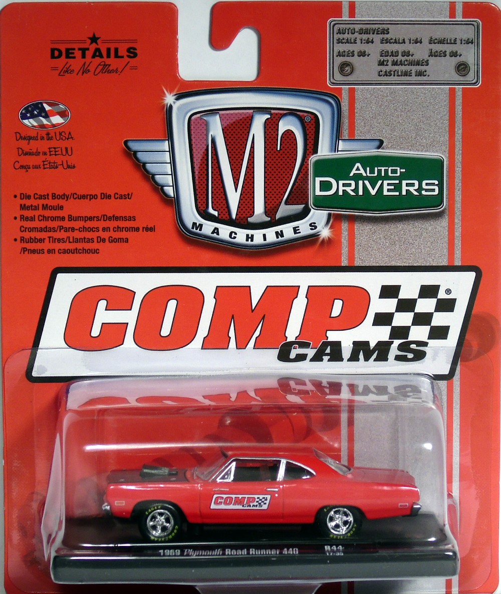 M2 Machines Drivers Release 44 1969 Plymouth Road Runner 440